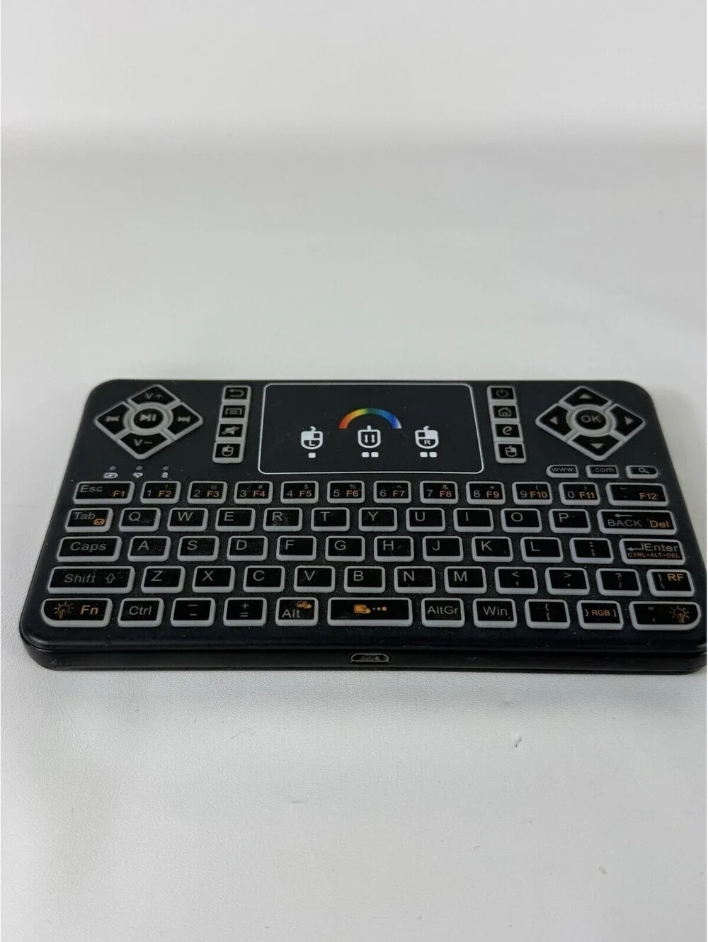 Q9 Mini Wireless Keyboard & Touchpad Hand Held Remotes, Only 1 Transponder